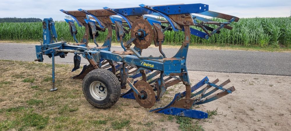 Pług 4 Skibowy Obrotowy Rabe Werk Albatros 120
