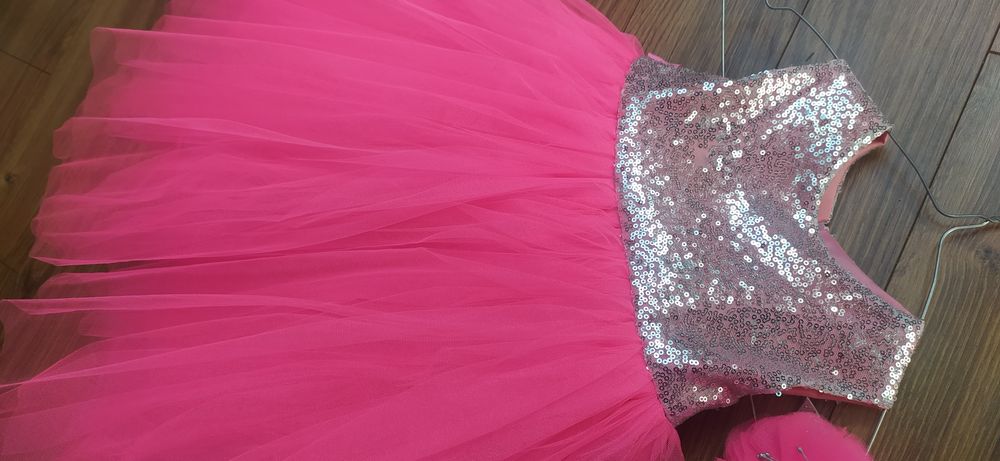 Sukienka na roczek, chrzciny, wesele