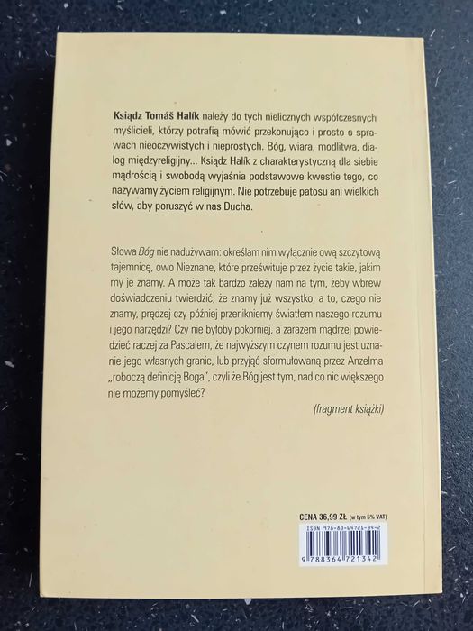 Żyć z tajemnicą. Impulsy do rozmyślań nad wiarą. Halik