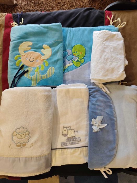 Pack 2 jogos lençóis berço e ninho Dormir ( mais 2 ofertas)