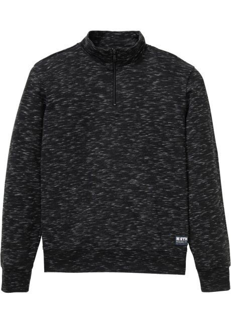 B.P.C męska bluza melanż ze stójką r.S