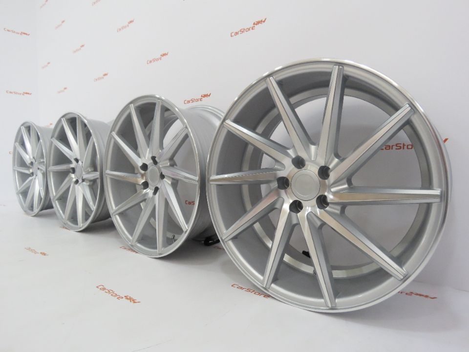 Jantes Estilo Vossen CVT 18 x 8 et35 5x100 Silver Machined