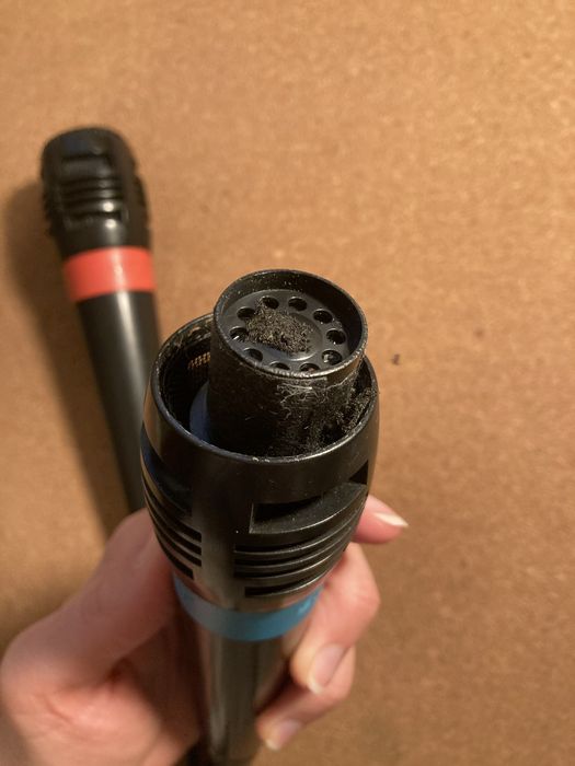 Microfones Singstar Playstation 2 (AVARIADOS)