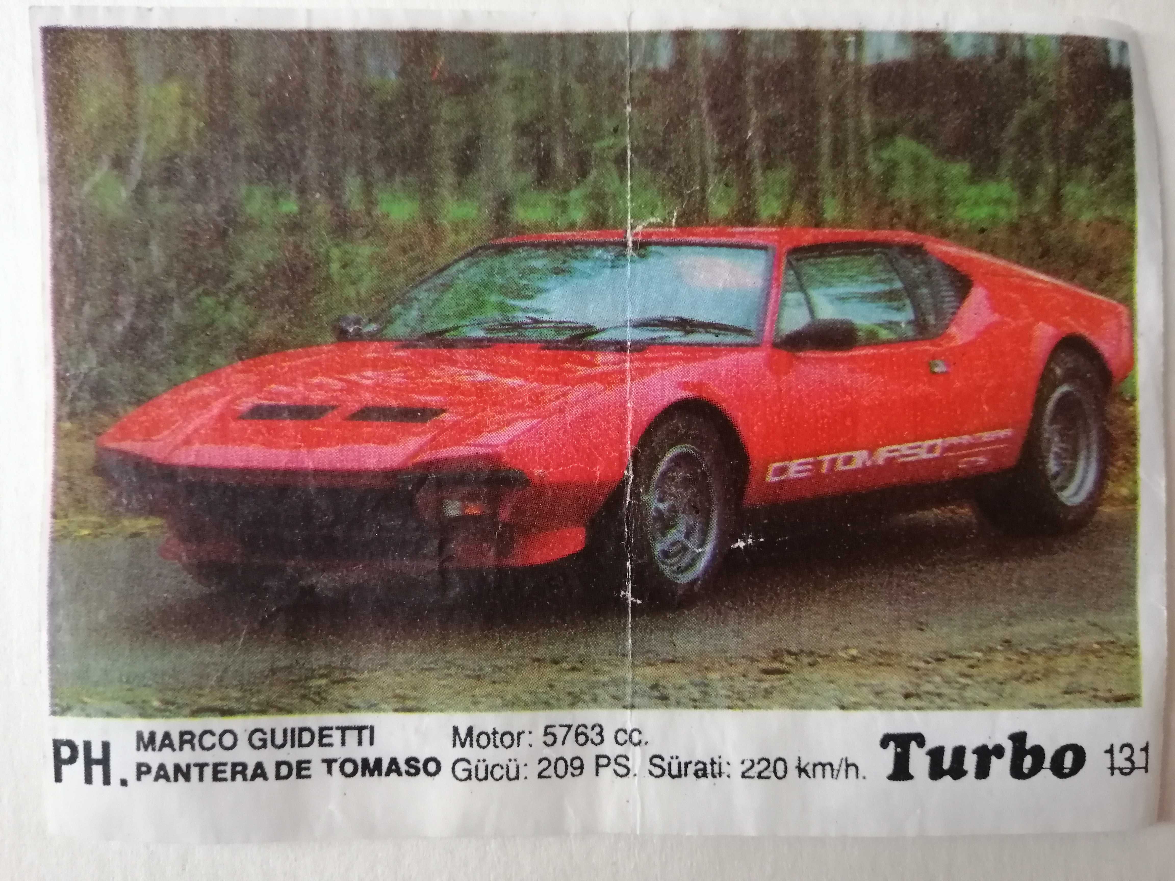 Turbo № 131 (опечатка)"pAntera de tomaso"