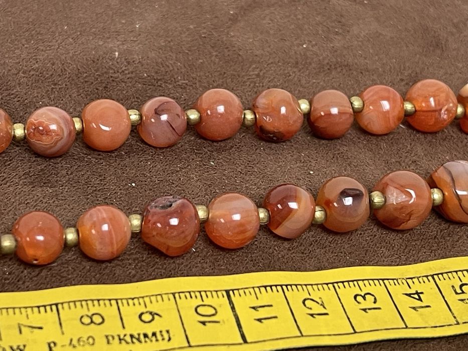 Stary Naszyjnik z Kamieniami z Prl