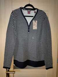 Marynarski sweter męski + bluzka 2w1 Scotch & Soda L