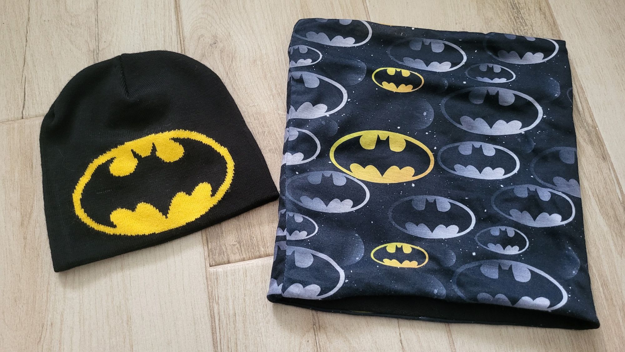 Komplet czapka i komin Batman Jeden rozmiar