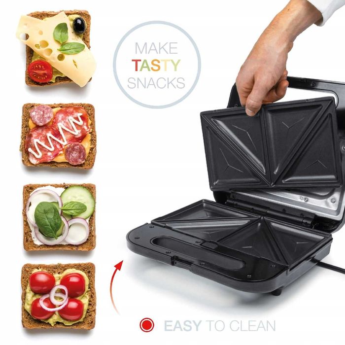 Opiekacz Korona 47018 czarny 800 W