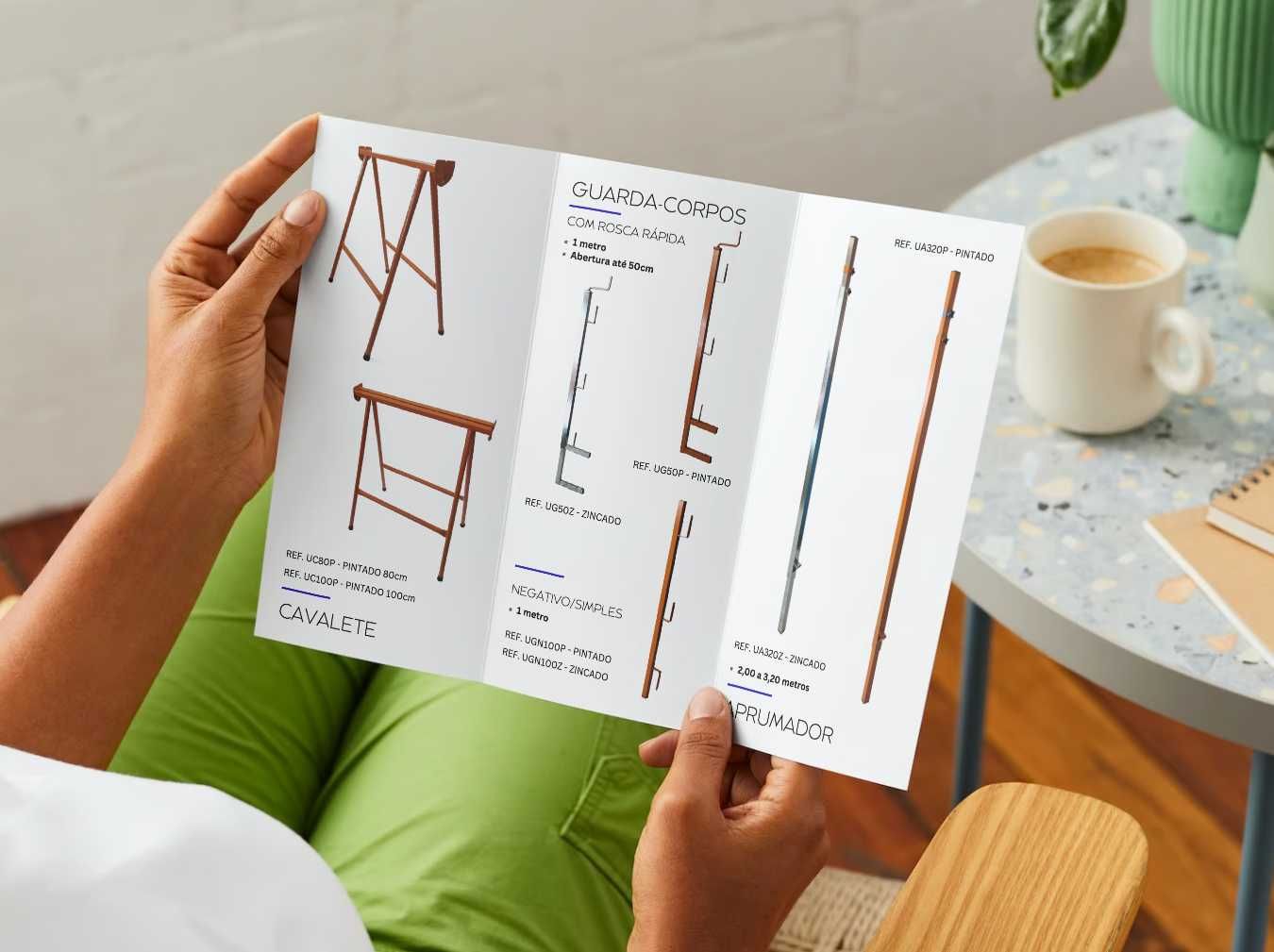 Cavalete para Construção Civil NOVO - 80cm ou 100cm