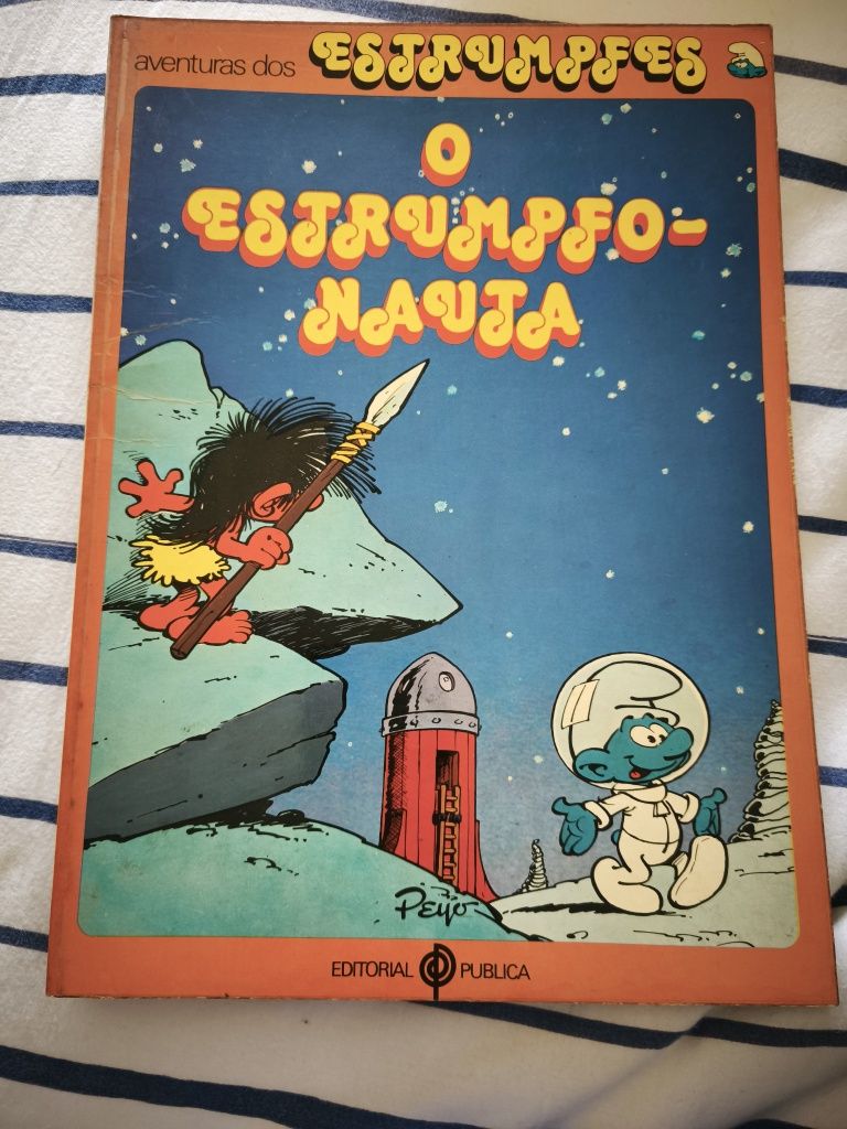 Banda desenhada " o estrumpfonauta"