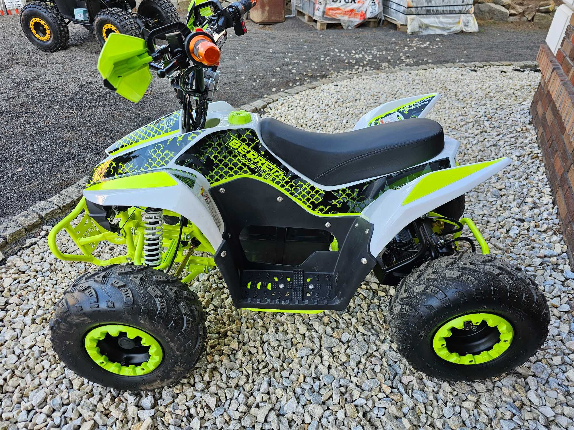 Quad atv berreta eco kids 1000wat elektryk RATY DOWÓZ quad kxd xtr 125