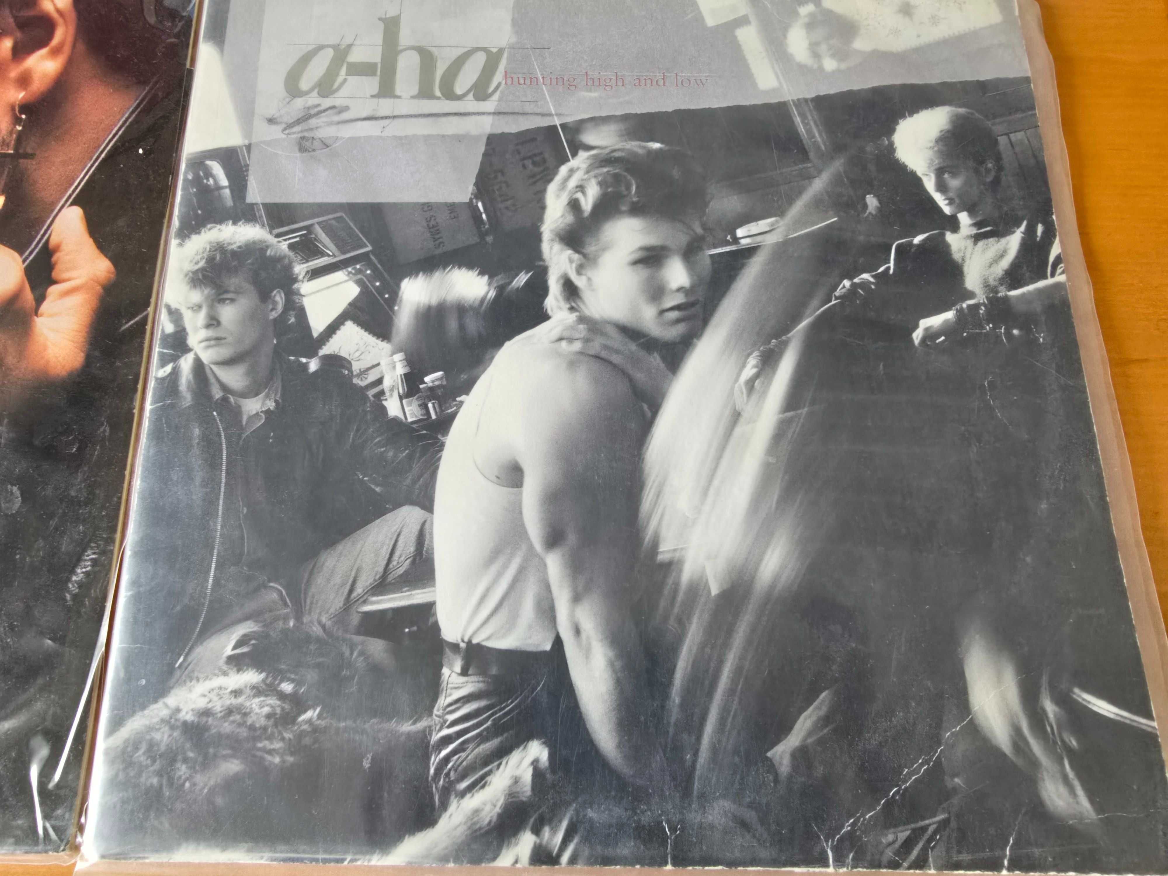 Płyty winylowe: GEORGE MICHAEL, A-HA - stare ładne wydania - same hity