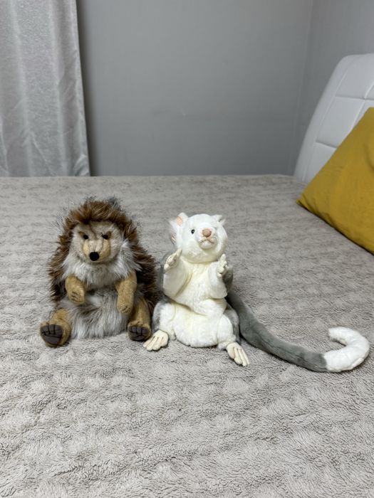 М’яка іграшка на руку HANSA — Їжачок/Опосум