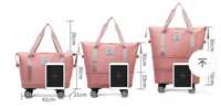 Дорожная сумка-трансформер на колесиках для путешествий и ручной клади