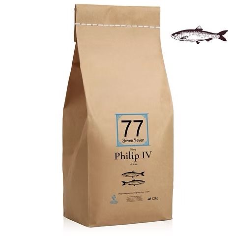 Sucha karma dla psów diaeta Philip IV z łososiem – 12 kg
