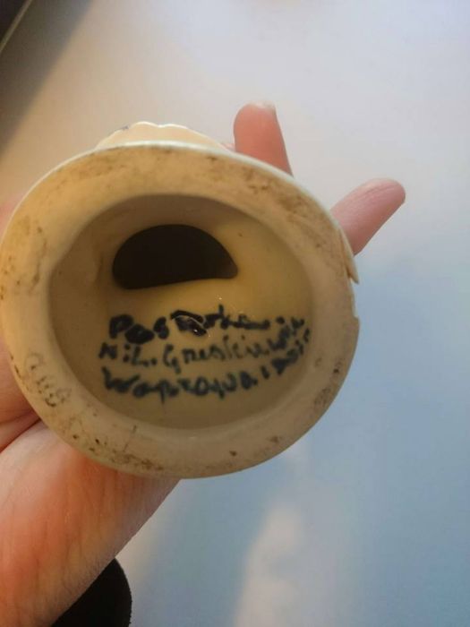 Figurka Pasterka Helena i Lech Grześkiewiczowie Grześkiewicz porcelana