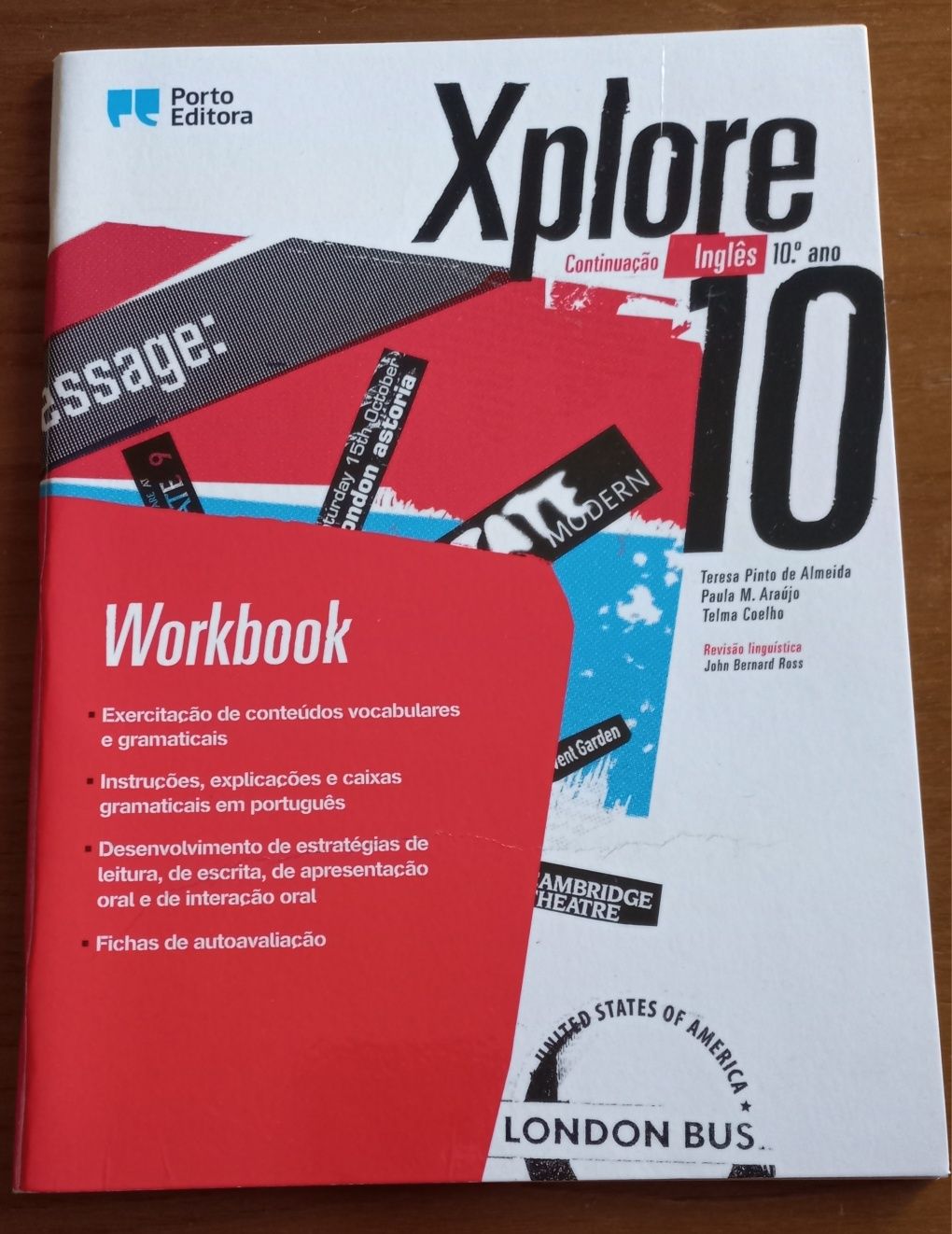 Caderno de exercícios Xplore Inglês 10° ano