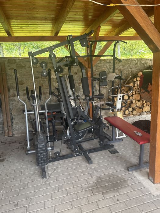 Silownia, atlas, rowerki