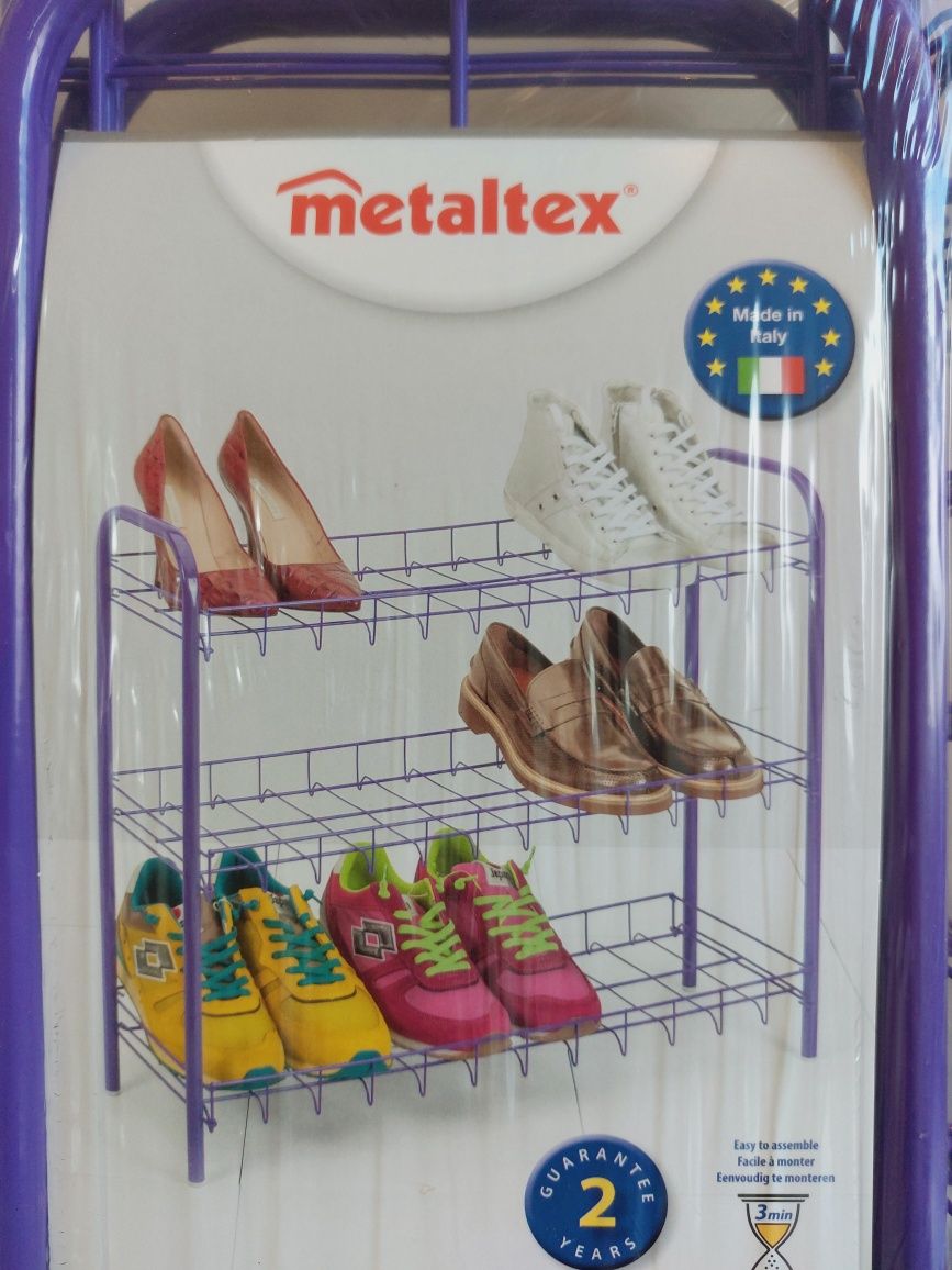 Metaltex 3 poziomowa półka na buty