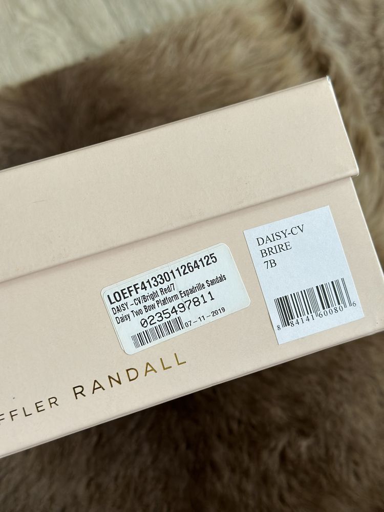 Жіночі шльопанці еспадрільї Loeffler Randall 37