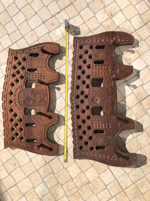 Bengaleiros rústicos (conjunto de 2)