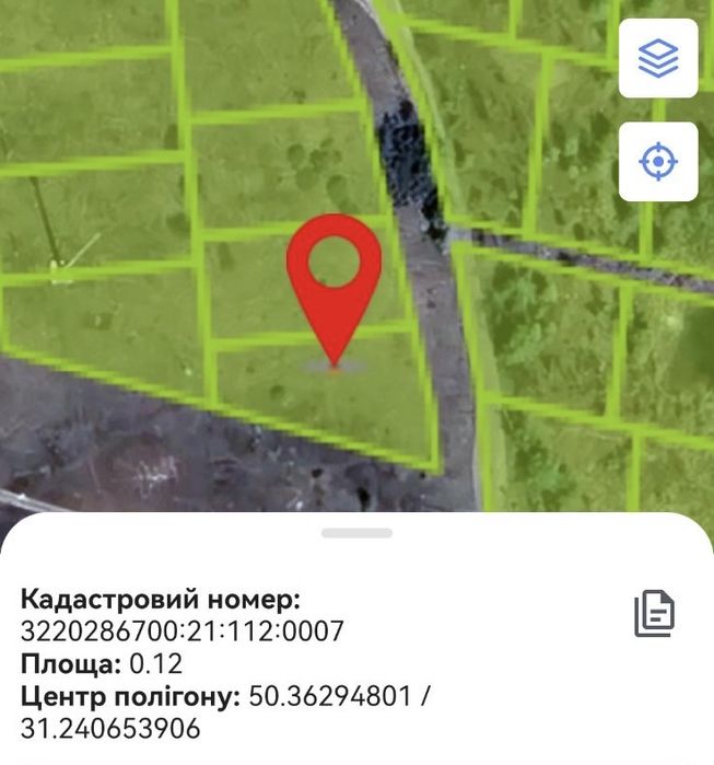 Продам ділянку 12 соток с. Власівка біля озера