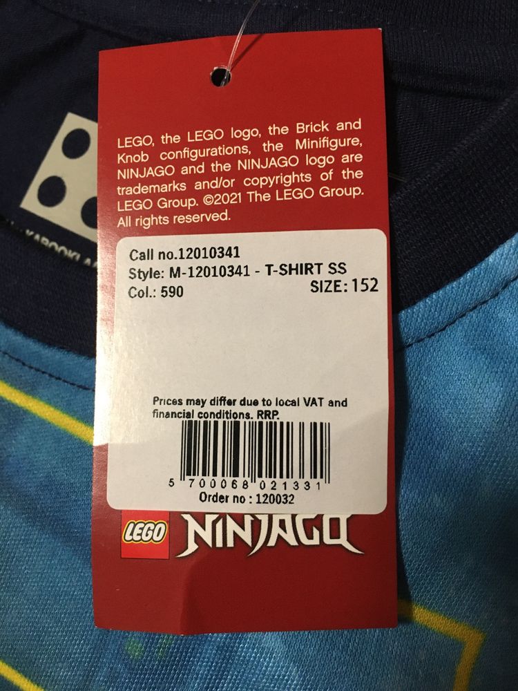 Футболка Lego 3D Ninjago