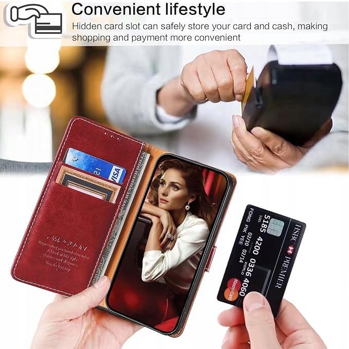etui do oneplus 10 pro 5g etui z klapką magnetyczną ze skóry pu