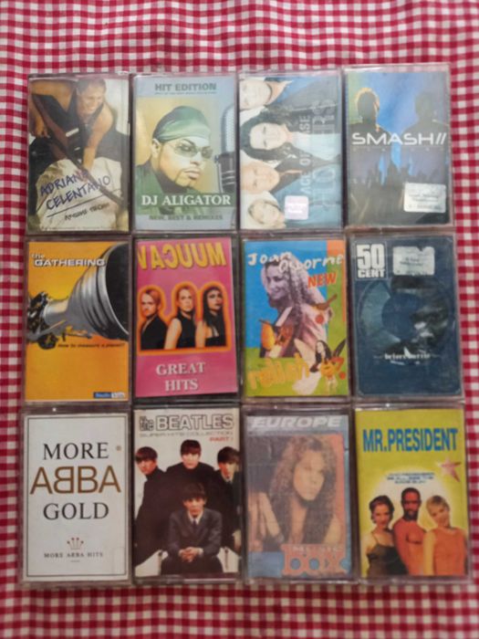 кассеты студийные и фирменные