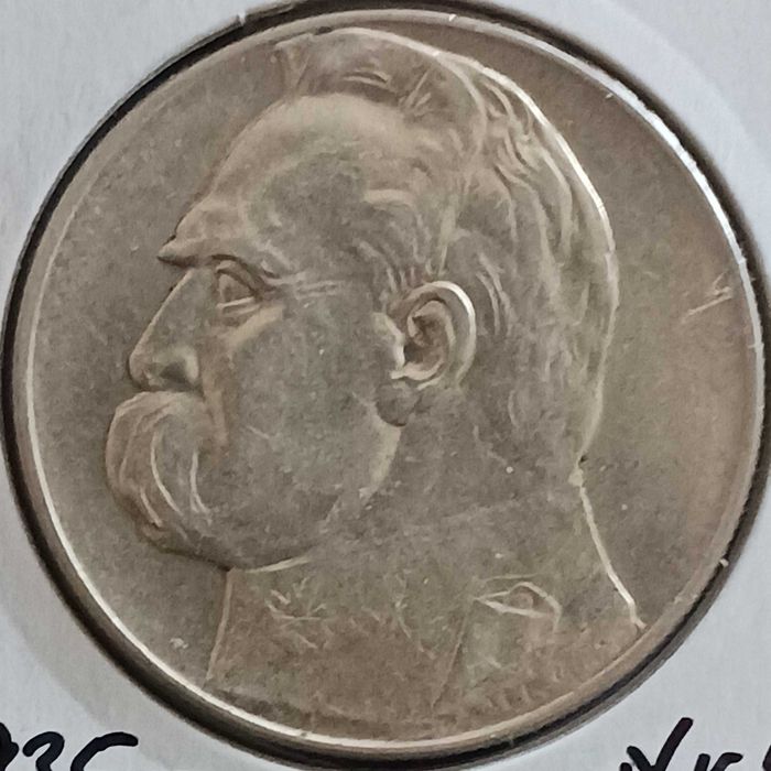 10 zł J. Piłsudski 1935 r. - nr. 4 - Bardzo ładne - oryginał