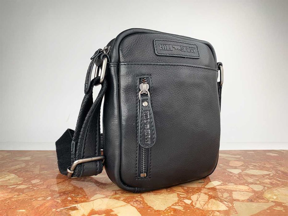 Сумка мужская кожаная Hill Burry 3169 Германия, сумка чоловіча шкіряна