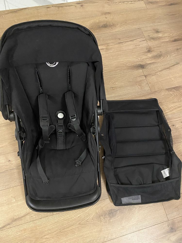 Bugaboo Fox 2 czarny 2w1  , spacerowka , gondola, folia