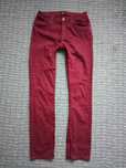 Lee Elly damskie spodnie jeansowe burgundowe 28/31