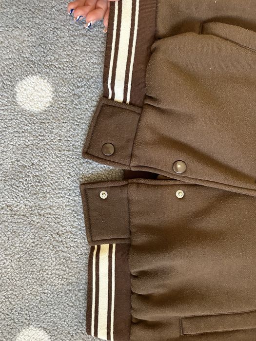 brązowa bluzo-kurtka