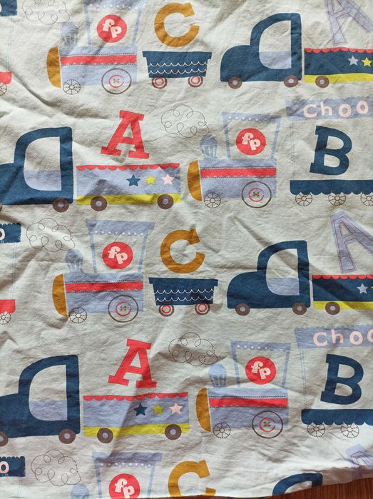 Pościel dziecięca literki kolorowe