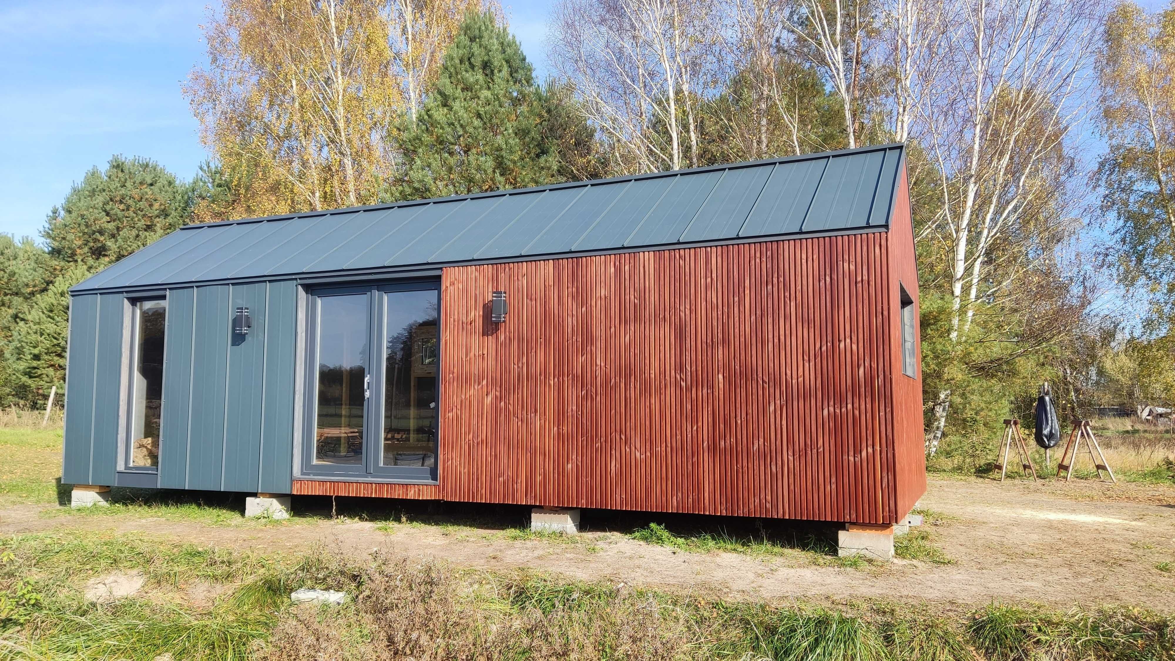Mobilny dom całoroczny na zgłoszenie tinyhouse stodoła 35m2