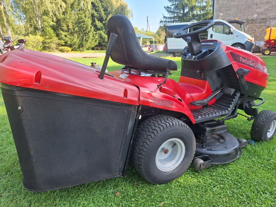 Kosiarka traktorek castel garten briggs 13 hydro kosz