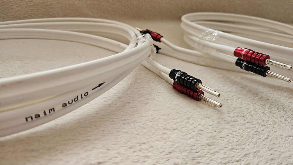 NAIM NAC A5 kable przewody głośnikowe 2 x 2,5m konfekcja CHORD