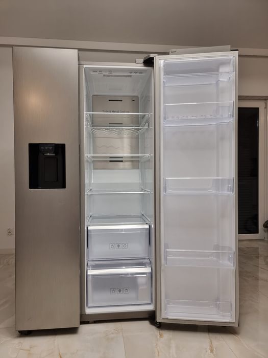 Lodówka SAMSUNG RS6*N*| SIDE BY SIDE |KOSTKARKA|w idealnym stanie/ZG