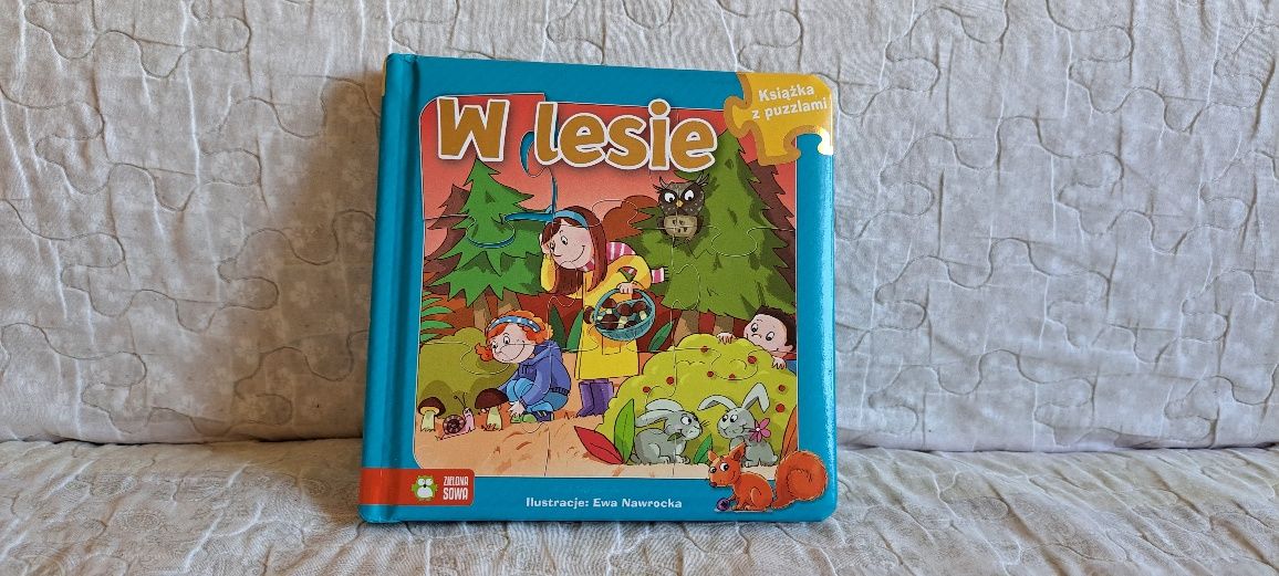 Książeczka z puzzlami W lesie