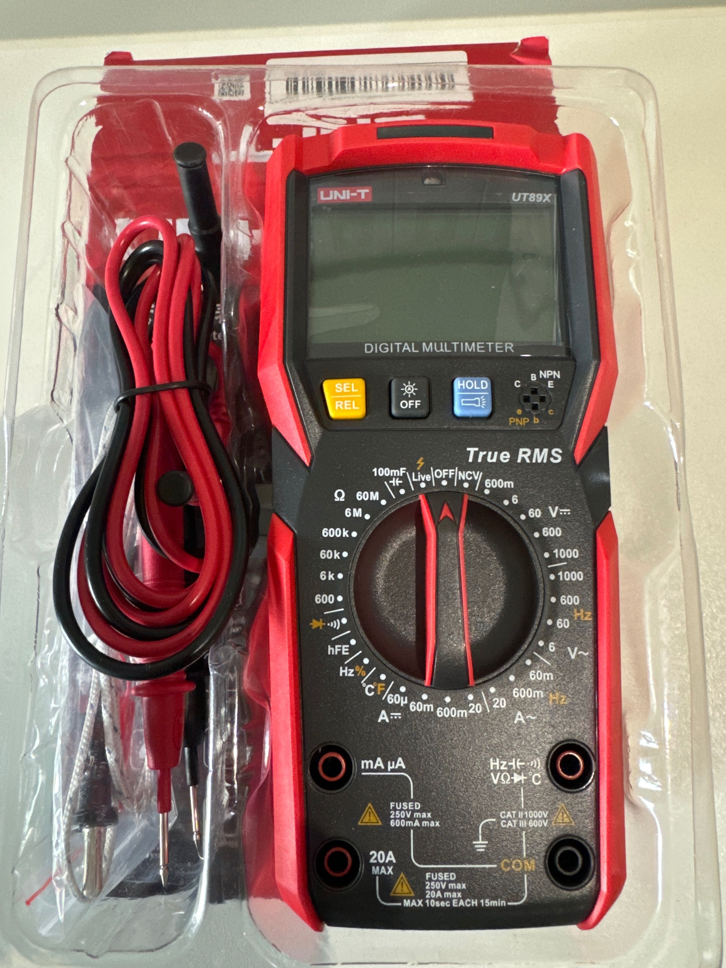 Multimetros Uni-T UT89X / UT89XD UT105/107 E61 e outros