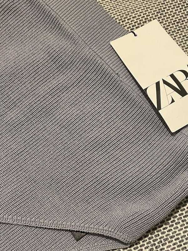 Высокие женские трусики вязаные слипы ZARA