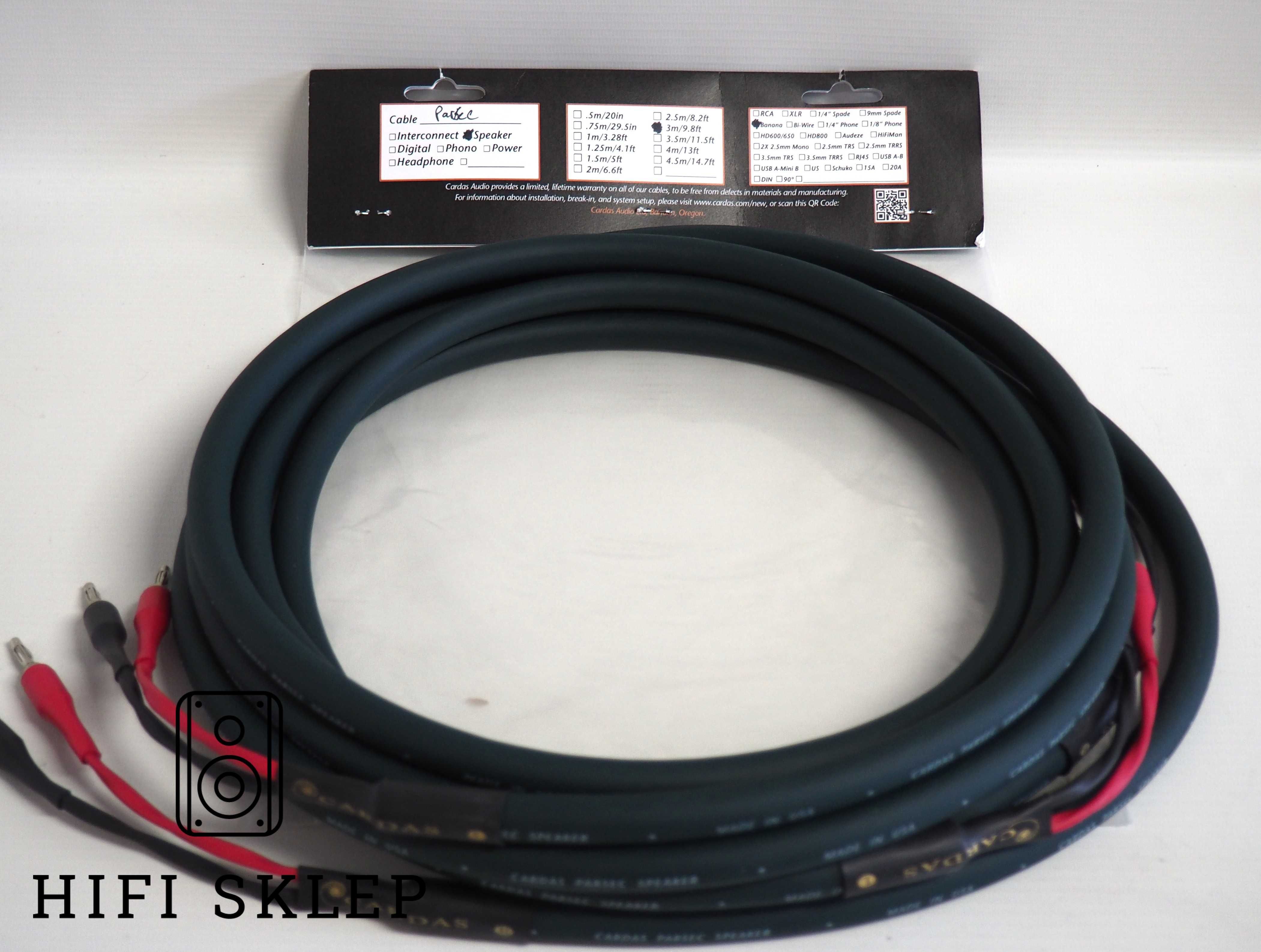 Cardas PARSEC -kabel głośnikowy 2x3m/zaproponuj cenę !!!