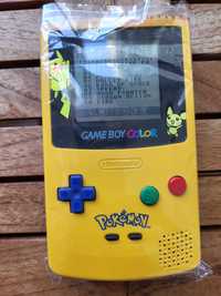 Consola GameBoy Color Pokémon Special Edition Pikachu Nintendo - Novo