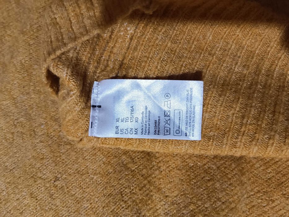 Светр H&M, великий розмір, з додаванням вовни