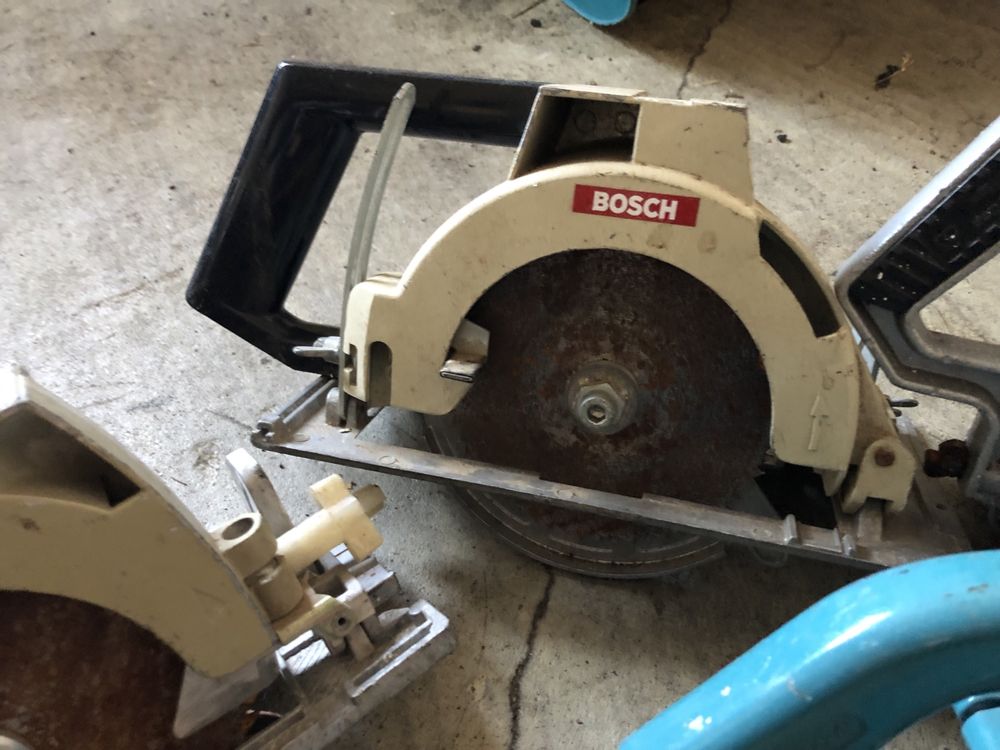 Przystawki -pilarki , piły DDR,  Bosch, Smacalda,Black &Decker- zestaw
