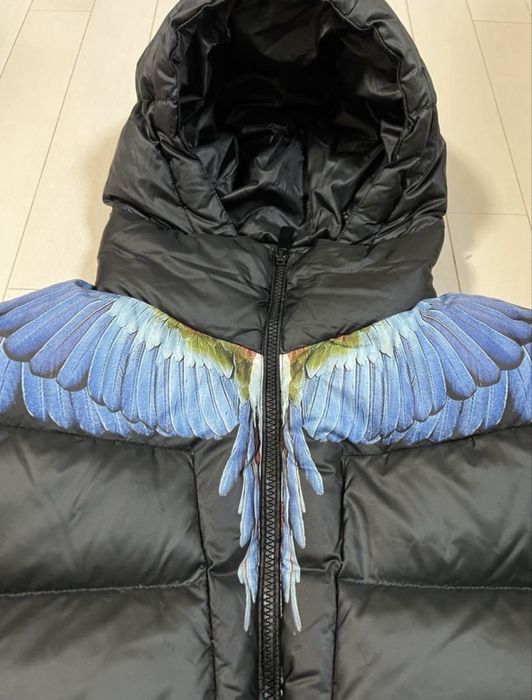 Пуховик marcelo burlon