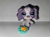 Littlest Pet Shop pies #1209 spaniel oryginalny piesek LPS