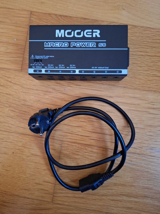 Fonte de Alimentação - Mooer: Macro Power S8