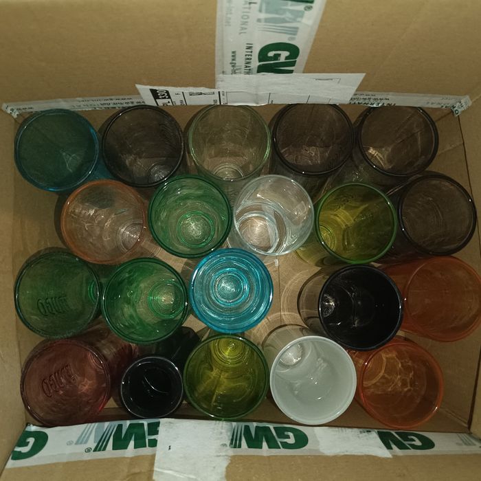 Szklanki Frugo - kolorowe